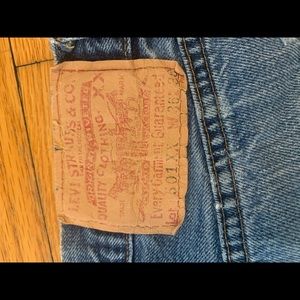 Vintage 501xx Levi Jeans